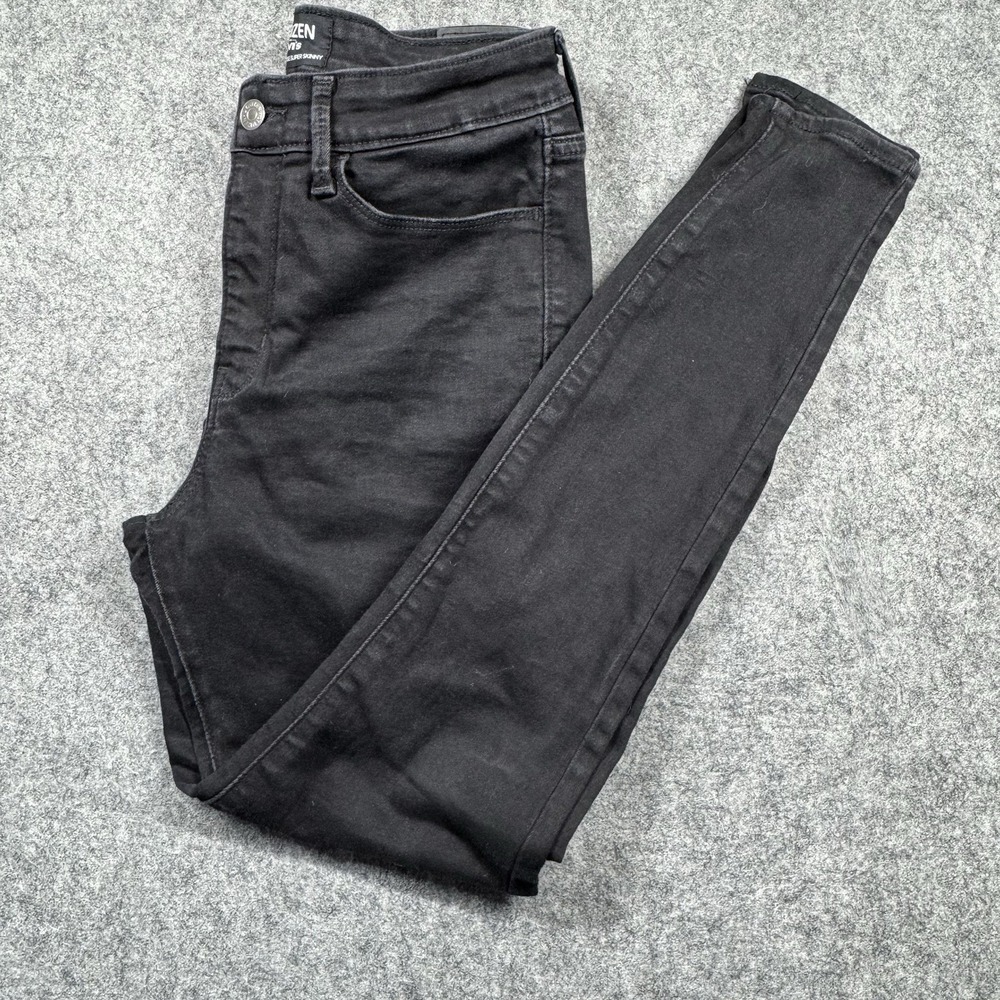 Denizen-‎ Levi's Ultra High Rise Super Skinny Jeans Women's 6 W28 Black S46148